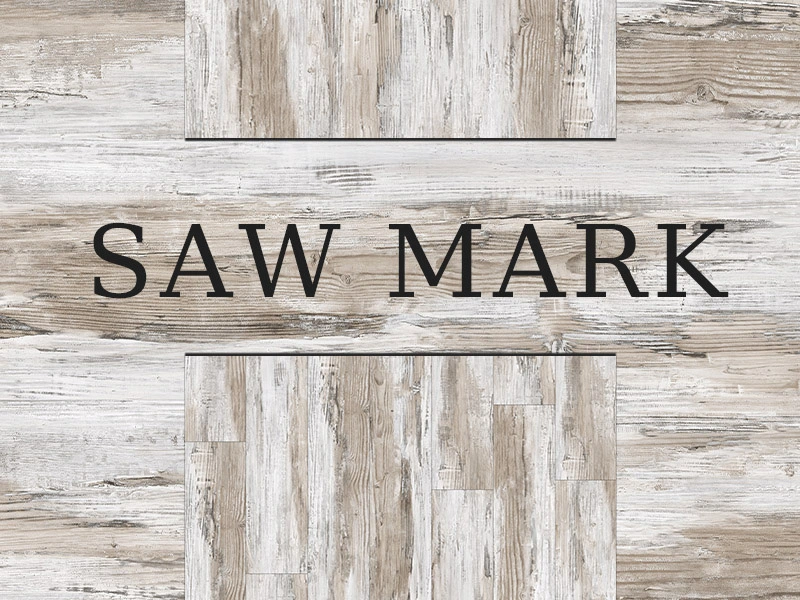 Tipos comuns de Saw Mark SPC Flooring